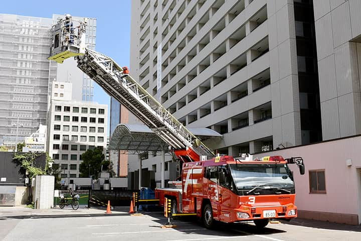 水槽付消防ポンプ自動車